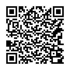 QR-код для номера телефона +14342000015