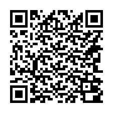 QR-code voor telefoonnummer +14342000016