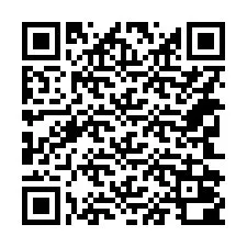 QR-koodi puhelinnumerolle +14342000017