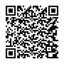 QR-код для номера телефона +14342000026