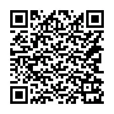 Kode QR untuk nomor Telepon +14342121199