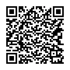 QR Code สำหรับหมายเลขโทรศัพท์ +14342121223