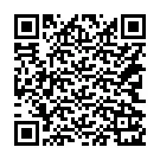 QR Code pour le numéro de téléphone +14342121229