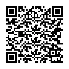 Kode QR untuk nomor Telepon +14342121236