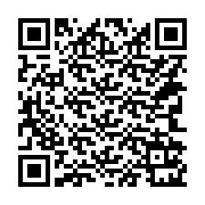 Código QR para número de teléfono +14342121404