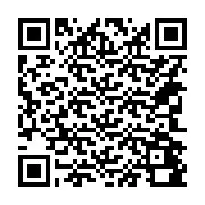 Código QR para número de telefone +14342480343