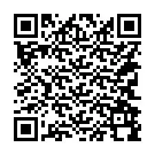 Código QR para número de telefone +14342998774