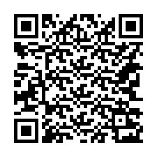 QR код за телефонен номер +14343223637