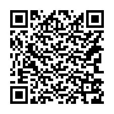 Código QR para número de telefone +14343526205