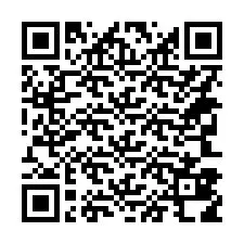 Kode QR untuk nomor Telepon +14343818106