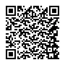 QR Code pour le numéro de téléphone +14344141876