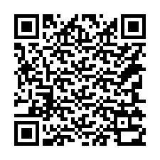 Código QR para número de teléfono +14345330411