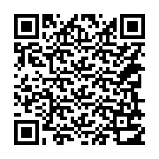 Kode QR untuk nomor Telepon +14349712259