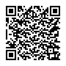 Kode QR untuk nomor Telepon +14352363644