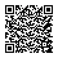 QR Code pour le numéro de téléphone +14352587199