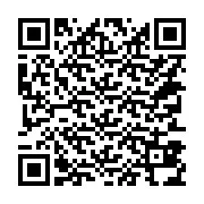 QR Code pour le numéro de téléphone +14353834018