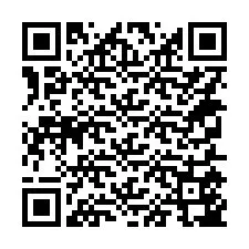 QR-код для номера телефона +14355547012