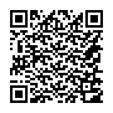 QR-koodi puhelinnumerolle +14356702137