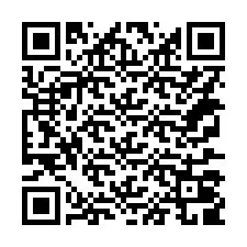 QR-koodi puhelinnumerolle +14377009015