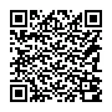 QR Code สำหรับหมายเลขโทรศัพท์ +14382000001