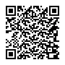 Código QR para número de teléfono +14382000006