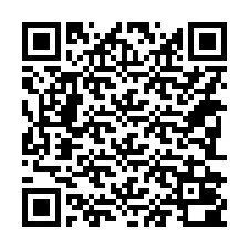 QR Code สำหรับหมายเลขโทรศัพท์ +14382000023