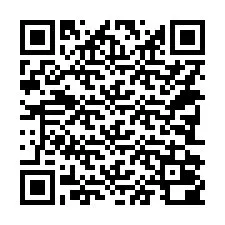 QR Code pour le numéro de téléphone +14382000038