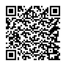 Codice QR per il numero di telefono +14382001279
