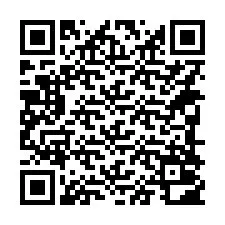 QR код за телефонен номер +14388002642