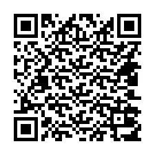 QR kód a telefonszámhoz +14402017888