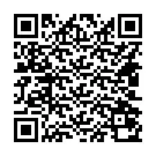 QR Code pour le numéro de téléphone +14402070794