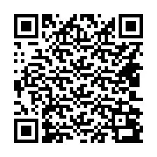 QR Code pour le numéro de téléphone +14402093016