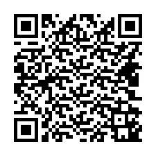 QR-koodi puhelinnumerolle +14402141026