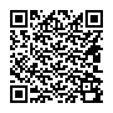 Código QR para número de telefone +14402190310