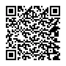 QR Code สำหรับหมายเลขโทรศัพท์ +14402206290