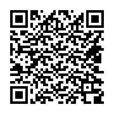 QR kód a telefonszámhoz +14402308299