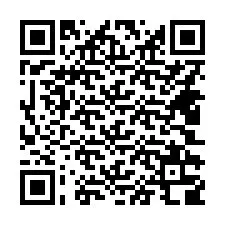 QR код за телефонен номер +14402308522