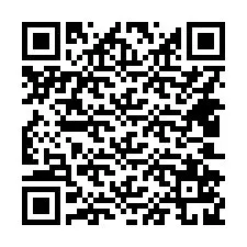 QR kód a telefonszámhoz +14402529582