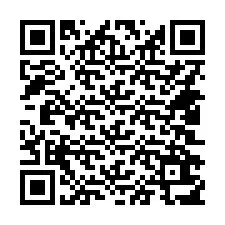 Código QR para número de teléfono +14402617678