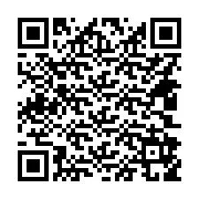 QR-koodi puhelinnumerolle +14402959420