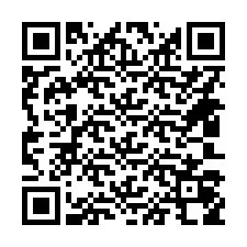 QR Code for Phone number +14403058101