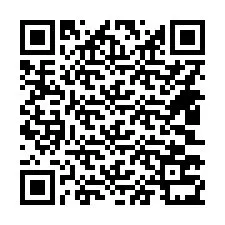 QR-Code für Telefonnummer +14403731331