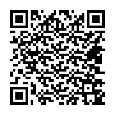 QR Code สำหรับหมายเลขโทรศัพท์ +14403745677