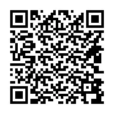 QR kód a telefonszámhoz +14403896221