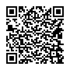 QR kód a telefonszámhoz +14404245825