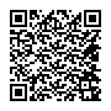 Código QR para número de teléfono +14404341799