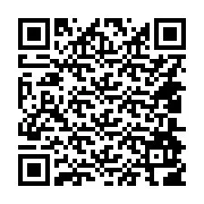 QR код за телефонен номер +14404906758