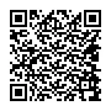 QR Code สำหรับหมายเลขโทรศัพท์ +14404996938