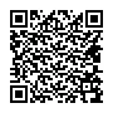 QR-код для номера телефона +14405196706