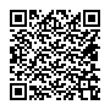 QR Code สำหรับหมายเลขโทรศัพท์ +14405368119